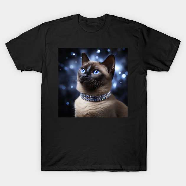 Luminous Siamese T-Shirt by Enchanted Reverie